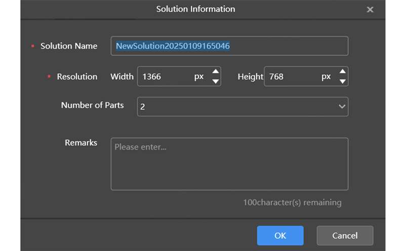 Define the playback window size