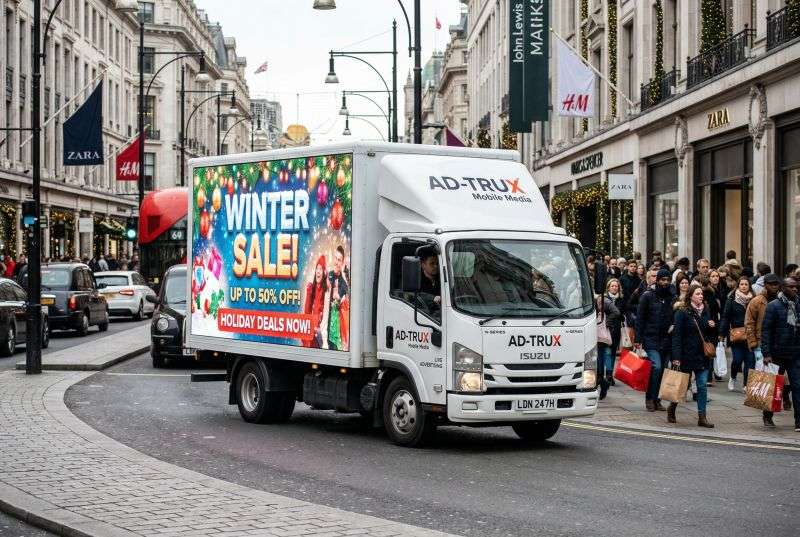 Seasonal And Holiday Promotions for mobile LED billboard