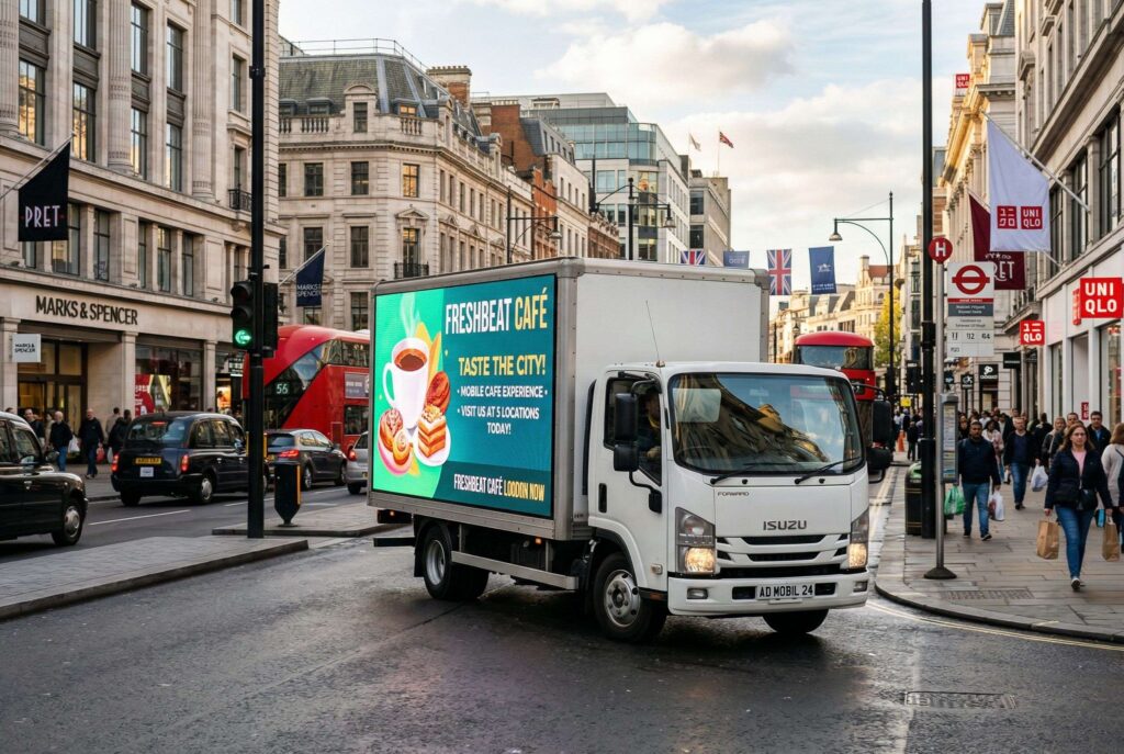 mobile LED billboard for Multi-Location Advertising Campaigns